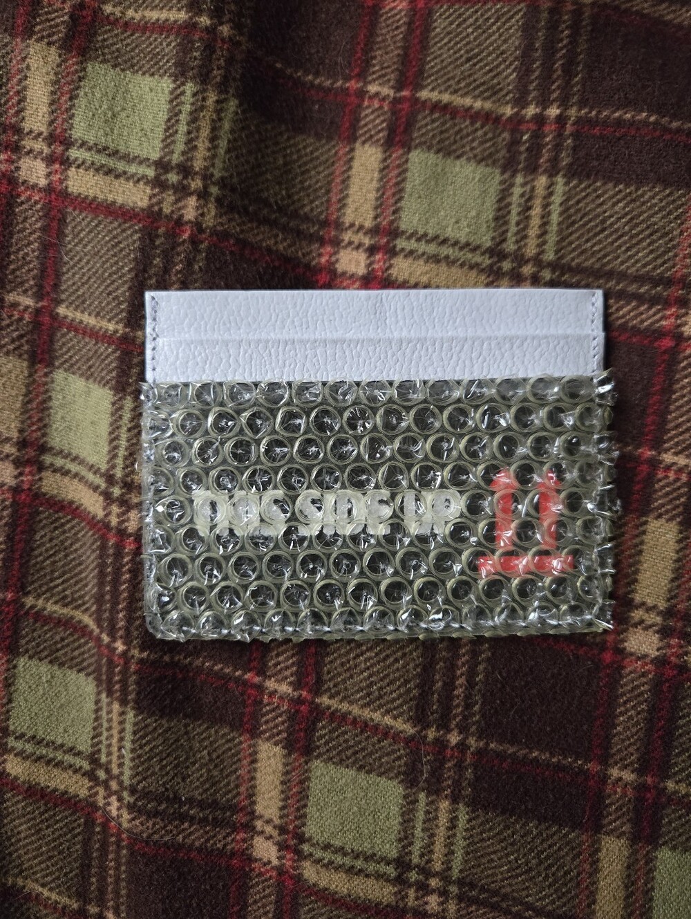 Min & Mon This Side Up Card Holder Mini Wallet
